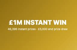 villa-win upcoming draw £1,000,000 Instant Win No1 — match a number, win instantly